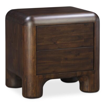 Alternative view of Rowan Nightstand Dark Brown