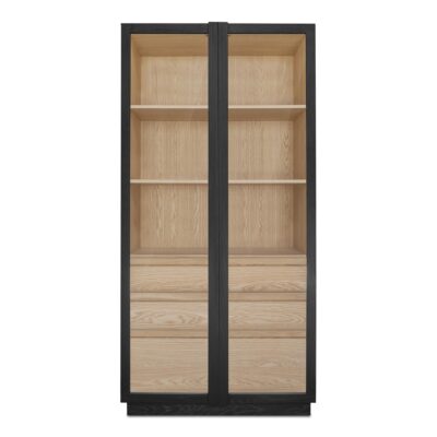 Charlotte Tall Cabinet Black