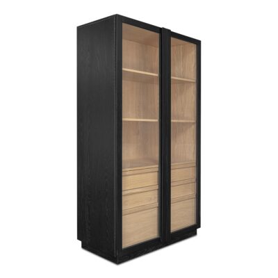 Alternative view of Charlotte Tall Cabinet Black