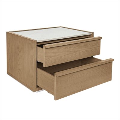 Alternative view of Ashcroft Nightstand Oak
