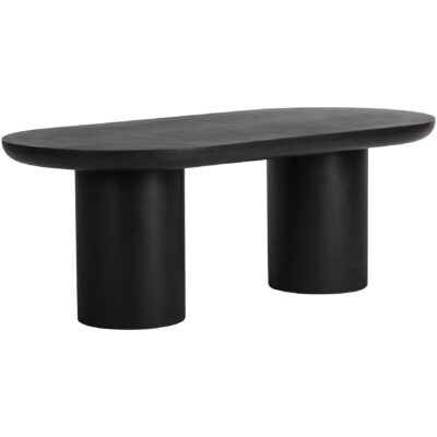 Alternative view of Rocca Dining Table Black