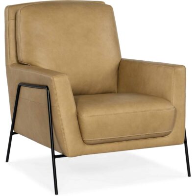 Amette Metal Frame Club Chair