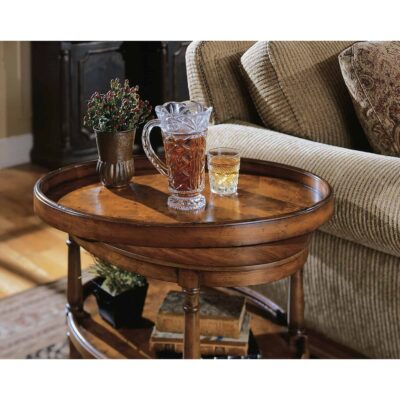 Alternative view of Oval Accent Table