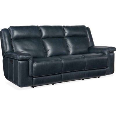 Montel Lay Flat Power Sofa with Power Headrest & Lumbar